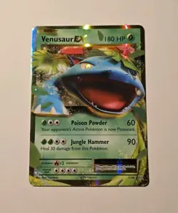 Pokemon Venusaur EX 1/108 Evolutions Ultra Rare Holo LP - Image 1
