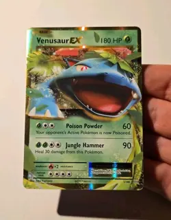 Pokemon Venusaur EX 1/108 Evolutions Ultra Rare Holo LP - Image 3
