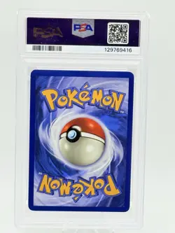 1999 POKEMON FOSSIL 1ST EDITION #60 GAMBLER PSA 9 - Image 3