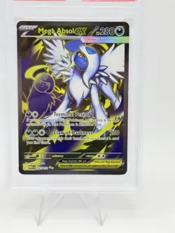2025 POKEMON MEG EN-MEGA EVOLUTION ULTRA RARE #161 MEGA ABSOL EX PSA 10 - Image 2