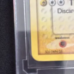 Pokemon Pikachu 012/017 POP Series - Corrected Back - Image 4