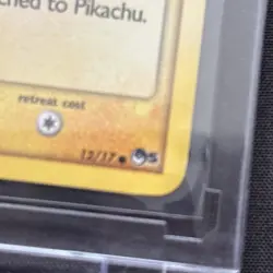Pokemon Pikachu 012/017 POP Series - Corrected Back - Image 5