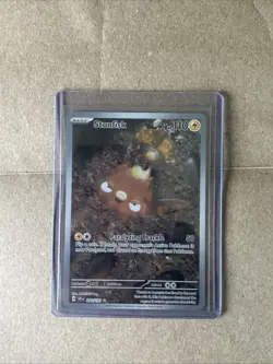 Stunfisk 202/191 Illustration Rare Surging Sparks Pokemon Near Mint - Image 1