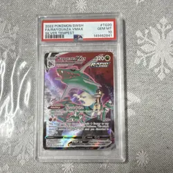Pokemon 2022 Silver Tempest Trainer Gallery Rayquaza VMAX TG20/TG30 PSA 10 - Image 1