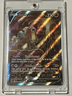 Pokemon Entei V Ultra Rare - Crown Zenith GG36/GG70 - MINT - FREE SHIPPING - Image 3