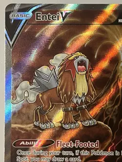 Pokemon Entei V Ultra Rare - Crown Zenith GG36/GG70 - MINT - FREE SHIPPING - Image 4
