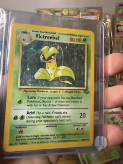 Pokemon TCG Victreebel Jungle 14/64 Holo Unlimited Holo Rare - Image 1