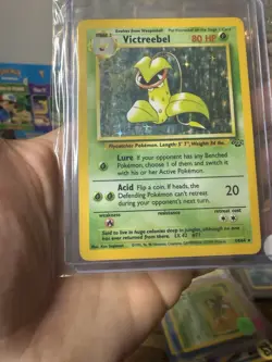 Pokemon TCG Victreebel Jungle 14/64 Holo Unlimited Holo Rare - Image 5