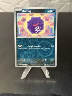 Pokemon Scarlet Violet 151 Reverse Holo 109/165 Koffing - Image 1