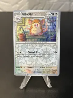 Pokemon 151 - Raticate 020/165 - Reverse Holo - NM/M - Image 1