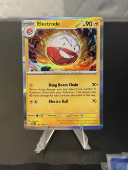 Electrode Holo #101/165 SV: Scarlet & Violet 151 Pokemon - Image 1