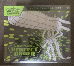 Pokemon Mega Evolution Perfect Order Elite Trainer Box- New/Sealed No Rips/Tears - Image 1