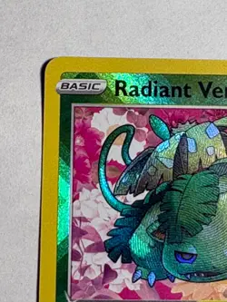 Radiant Venusaur 004/078 Radiant Rare Pokemon GO Pokemon Near Mint - Image 2