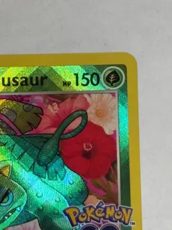 Radiant Venusaur 004/078 Radiant Rare Pokemon GO Pokemon Near Mint - Image 3
