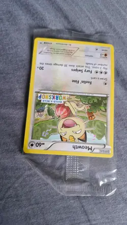 BUILD A BEAR MEOWTH POKEMON CARD Pokemon Brand New And Sealed Branded 67/108 - Image 2