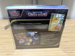 Chaos Rising Pokemon Center Elite Trainer Box PC ETB Sealed With Case - Image 2