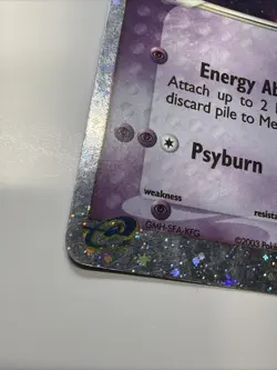 Mewtwo ex 101/109 Ruby and Sapphire Holo EX Ultra Rare English MP - Image 2