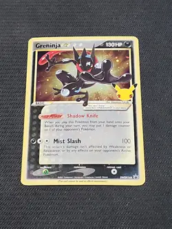 Pokemon Sword & Shield "Greninja Gold Star" SWSH144 / Black Star Promo / NM - Image 1