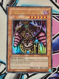 YUGIOH - RP02-EN052 Dark Ruler Ha Des - Ultra Rare RETRO PACK 2 - Image 1