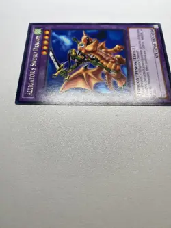 Yu-Gi-Oh! Alligator’s Sword Dragon Unlimited Rare TU08-EN008 MP - Image 5