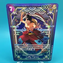 One Piece Luffy-Tarou ST18-005 SP a Fist of Divine Speed OP11 NM English - Image 1