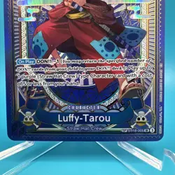 One Piece Luffy-Tarou ST18-005 SP a Fist of Divine Speed OP11 NM English - Image 3