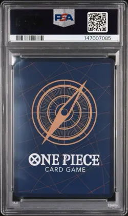 2025 One Piece Nami OP11-054 Alternate Art A Fist Of Divine Speed Graded PSA 10 - Image 3