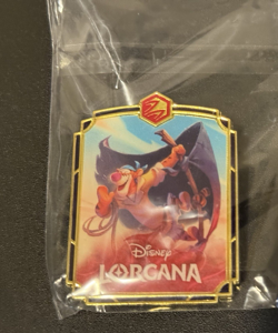 Disney Lorcana League Pin – Azurite Sea - Tigger, In the Crow's Nest - New - Image 1
