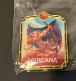 Disney Lorcana League Pin – Azurite Sea - Tigger, In the Crow's Nest - New - Image 2
