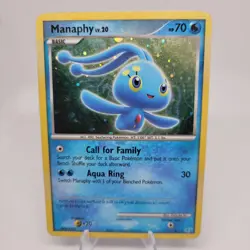 Manaphy Lv. 20 4/12 - Trainer Kit Manaphy & Lucario Holo - LP [Pokemon TCG] - Image 1
