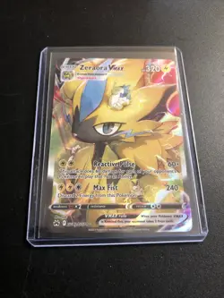 Pokemon TCG Zeraora VMAX Crown Zenith: Galarian Gallery GG42/GG70 Regular Ultra - Image 2