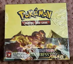 Pokemon Sword & Shield Darkness Ablaze Booster Box Sealed 820650817120 - Image 1