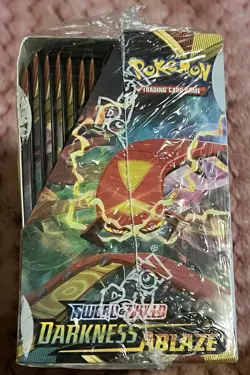 Pokemon Sword & Shield Darkness Ablaze Booster Box Sealed 820650817120 - Image 2