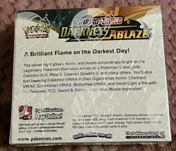 Pokemon Sword & Shield Darkness Ablaze Booster Box Sealed 820650817120 - Image 3