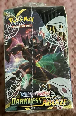 Pokemon Sword & Shield Darkness Ablaze Booster Box Sealed 820650817120 - Image 4