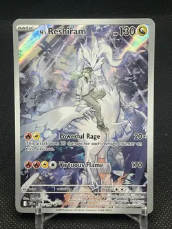2025 Pokemon Scarlet & Violet Journey Together #167 N's Reshiram IR FULL ART - Image 1