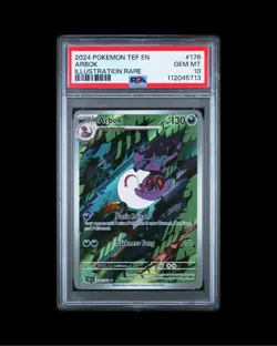 Pokemon TEF 176/162 - Temporal Forces Arbok Illustration Rare - PSA 10 - Image 1