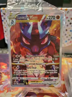 Lucario VSTAR SWSH291 Black Star Promo - SEALED Crown Zenith ETB Pokemon TCG - Image 1