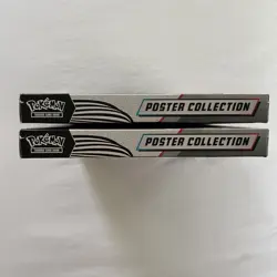 Pokemon TCG Black Bolt & White Flare Unova Poster Collection LOT OF 2 SEALED - Image 5