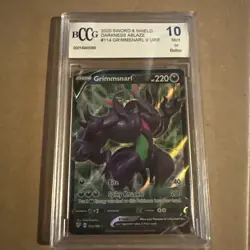 Grimmsnarl V 114/189 GEM MINT PSA 10. Pokemon SW&SH Darkness Ablaze - 2020 - Image 1