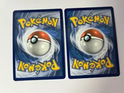 MEOWTH V & MEOWTH VMAX SWSH004 SWSH005 HOLO BLACK STAR PROMO NM POKEMON TCG SET - Image 2