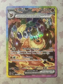 Flareon EX - 146/131 - Pokemon TCG - SV Prismatic Evolutions - SIR - Near Mint - Image 2