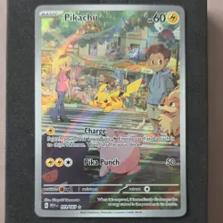 Pokemon TCG Pikachu 173/165 Sv: Scarlet & Violet 151 Holo IR Full Art 60HP - Image 1