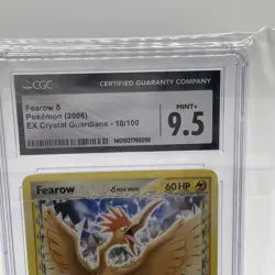 Fearow EX 18/100 Crystal Guardians CGC 9.5 Mint+ - Image 3