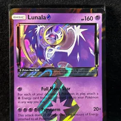 Pokemon TCG - Lunala 62/156 - Ultra Prism - Holo Prism Star - Image 3