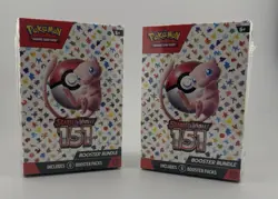 Set Of (2) Pokemon TCG Scarlet & Violet: 151 Booster Bundles - Sealed, New - Image 1