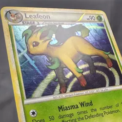 LP Holo Leafeon 13/95 Call of Legends Pokemon Illustrator 'match' 2011 - Image 4