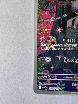 Pokemon TCG Banette Ascended Heroes 234/217 Illustration Rare - Image 5