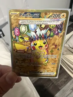 Pikachu ex 247/191 Surging Sparks Pokemon TCG Holo Hyper Rare NM - Image 1