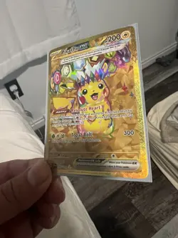 Pikachu ex 247/191 Surging Sparks Pokemon TCG Holo Hyper Rare NM - Image 2